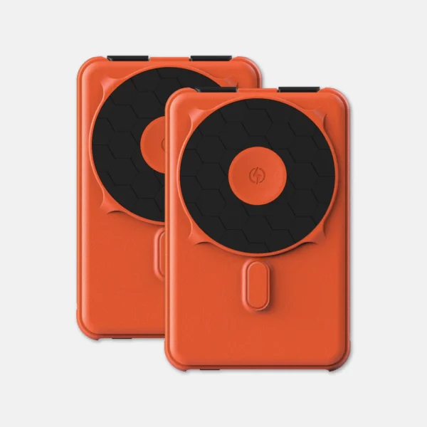 Magnetic Power Bank 2 Pack Basecamp Orange