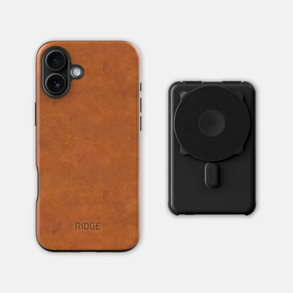 Iphone 16 Plus Tobacco Brown Leather Full Kit