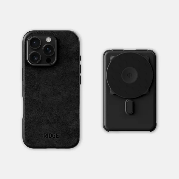 Iphone 16 Pro Midnight Black Leather Full Kit