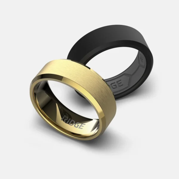 8mm Beveled 24 Gold Tantalum - Image 3