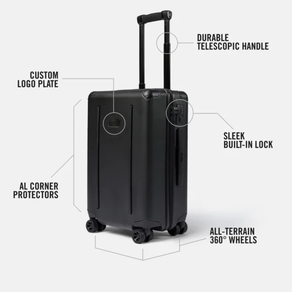 Check In Luggage Matte Olive - Image 3