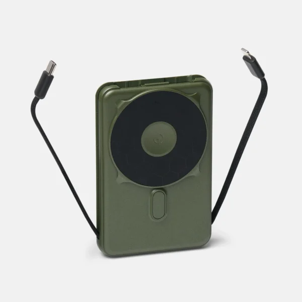 Magnetic Power Bank 2 Pack Matte Olive - Image 3