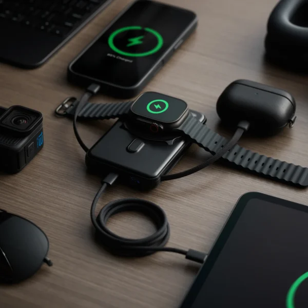 Magnetic Power Bank 2 Pack Matte Black - Image 4