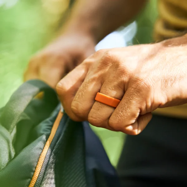 Ring 8mm-silicone basecamp-orange - Image 3