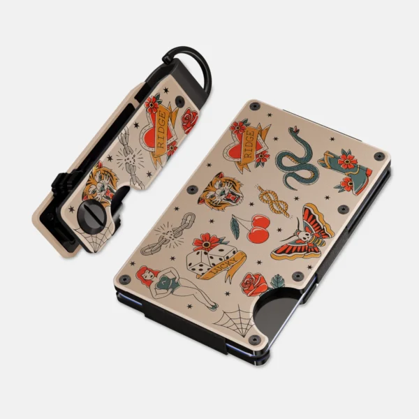 Ridge Wallet Traditional Flash Color Full Kit
