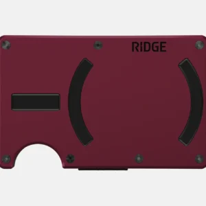 Ridge Wallet Oxblood – Wallet Only / Mag Safe / Cash Strap