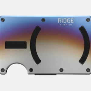Ridge Wallet Burnt Titanium – Wallet Only / Mag Safe / Cash Strap