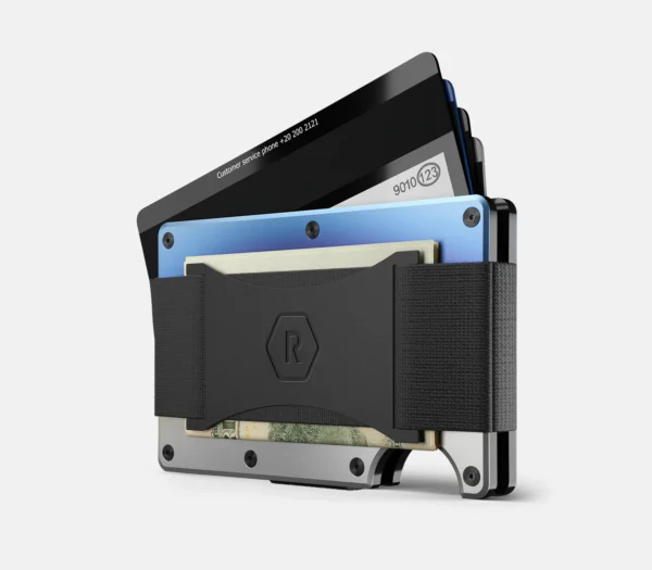 Ridge Wallet Burnt Titanium – Wallet Only / Classic / Cash Strap - Image 3