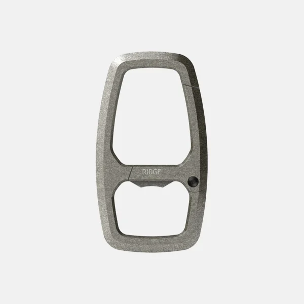 Dual Chamber Carabiner - Stonewashed Titanium