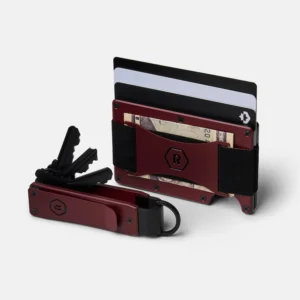 Ridge Wallet Oxblood – Full Kit / Classic / Add Money Clip