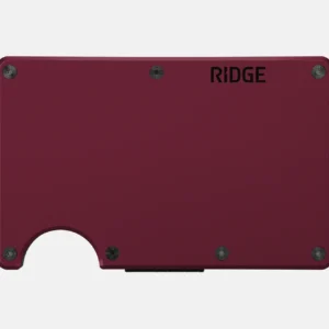 Ridge Wallet Oxblood – Wallet Only / Classic / Cash Strap