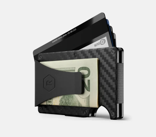 Ridge Wallet Carbon Fiber 3K – Wallet Only / Classic / Add Money Clip - Image 2