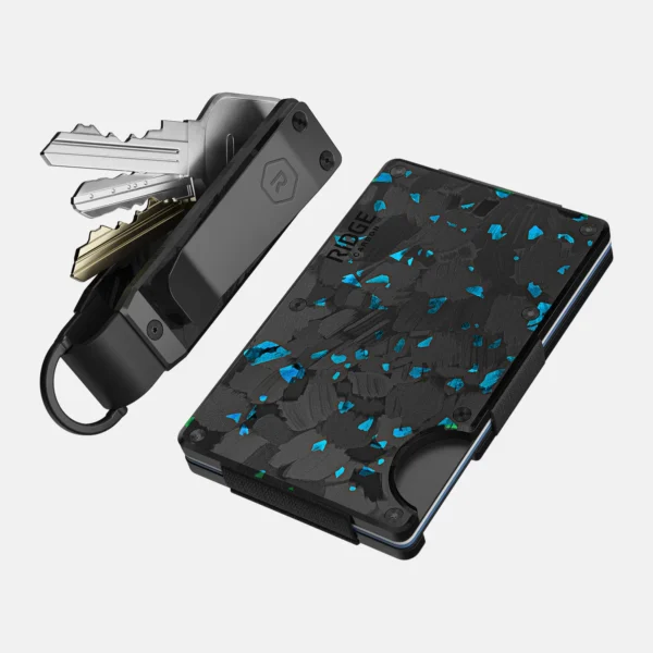 Ridge Wallet Forged Pacific – Full Kit / Classic / Add Money Clip