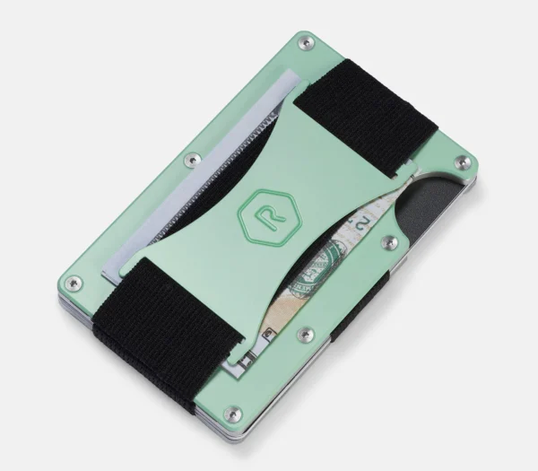 Ridge Wallet Eucalyptus – Wallet Only / Mag Safe / Cash Strap - Image 3