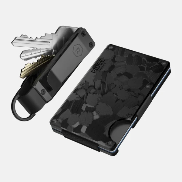 Ridge Wallet Forged Carbon – Full Kit / Classic / Add Money Clip