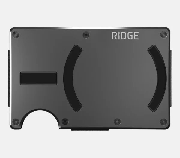 Ridge Wallet Gunmetal - Wallet Only / Mag Safe / Cash Strap