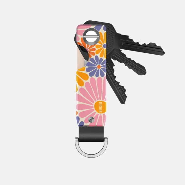 Key Case Flower Power