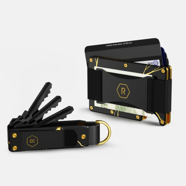 Ridge Wallet Kintsugi Black Full Kit - Image 2