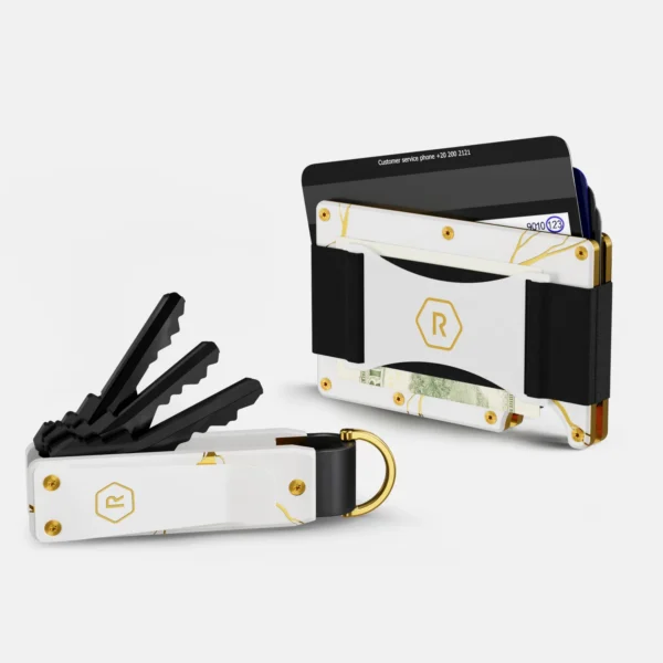 Ridge Wallet Kintsugi White Full Kit - Image 2