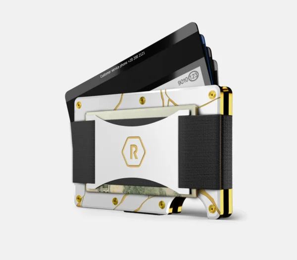 Ridge Wallet Kintsugi White Single Only - Image 2