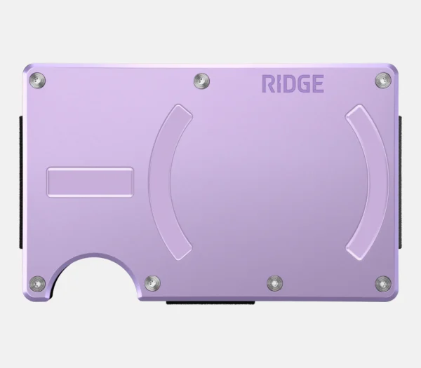 Ridge Wallet Lavender – Wallet Only / Mag Safe / Cash Strap