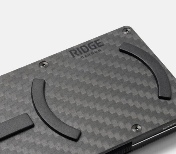 Ridge Wallet Carbon Fiber 3K – Wallet Only / Mag Safe / Add Money Clip - Image 2