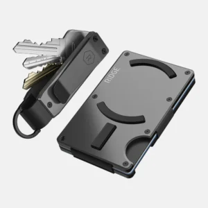 Ridge Wallet Gunmetal - Full Kit / Classic / Add Money Clip