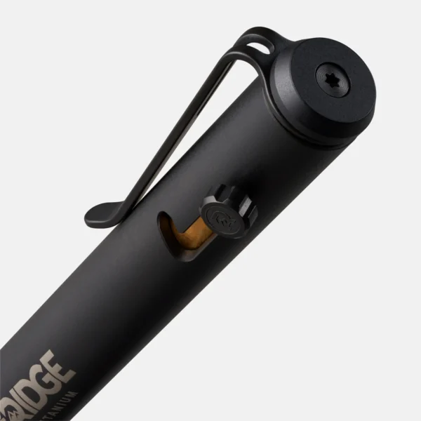 Bolt Action Pen Matte Black Titanium - Image 3