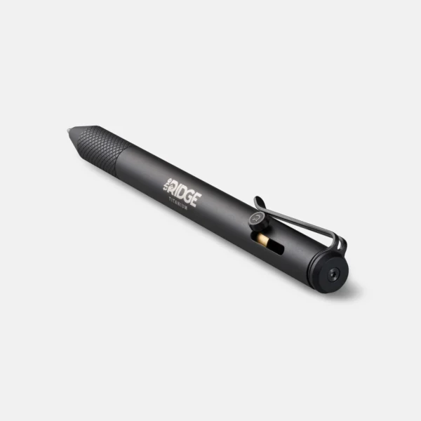 Bolt Action Pen Matte Black Titanium - Image 2