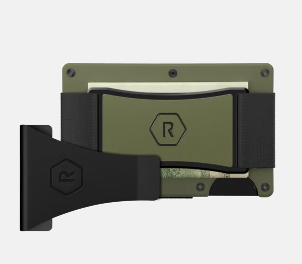 Ridge Wallet Matte Olive – Wallet Only / Classic / Add Money Clip
