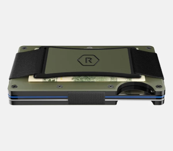 Ridge Wallet Matte Olive – Wallet Only / Classic / Add Money Clip - Image 3