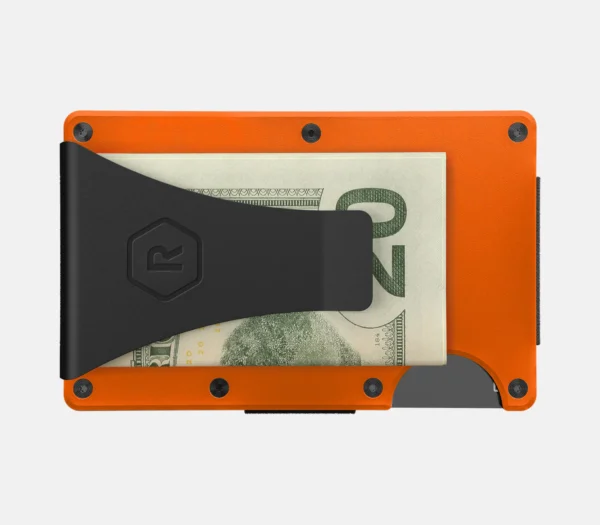 Ridge Wallet Basecamp Orange – Wallet Only / Classic / Add Money Clip