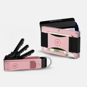 Ridge Wallet Pink Lemonade – Full Kit / Classic / Add Money Clip