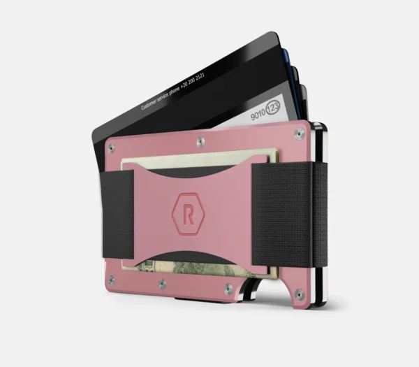 Ridge Wallet Pink Lemonade – Wallet Only / Classic / Cash Strap - Image 3
