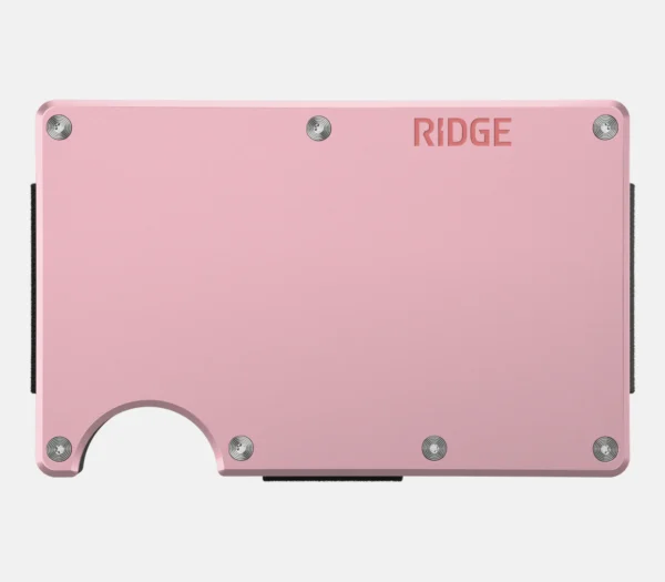 Ridge Wallet Pink Lemonade – Wallet Only / Classic / Cash Strap
