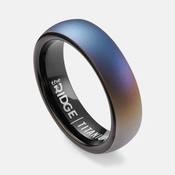 6mm Rounded Burnt Titanium