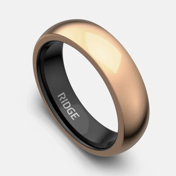 6mm Rounded 18K Rose Gold