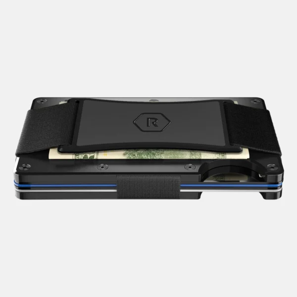 Ridge Wallet Royal Black – Full Kit / Classic / Add Money Clip - Image 2