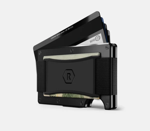 Ridge Wallet Royal Black – Wallet Only / Mag Safe / Add Money Clip - Image 3