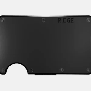 Ridge Wallet Royal Black – Wallet Only / Classic / Cash Strap
