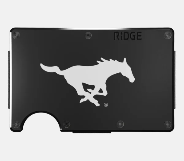 Ridge Wallet Smu Mustangs