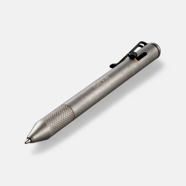 Bolt Action Pen Stonewashed Titanium
