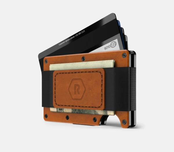 Ridge Wallet Tobacco Brown Leather – Wallet Only / Classic / Add Money Clip - Image 2
