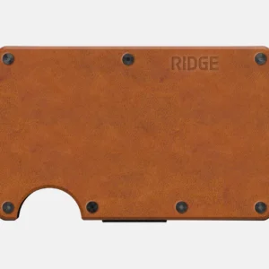 Ridge Wallet Tobacco Brown Leather – Wallet Only / Classic / Cash Strap