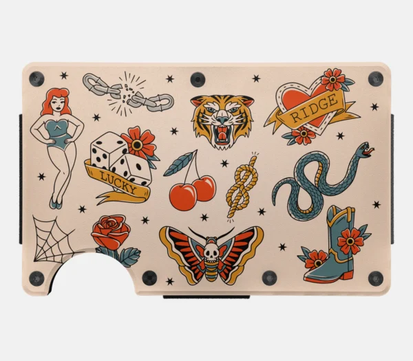 Ridge Wallet Traditional Flash Color Single Only
