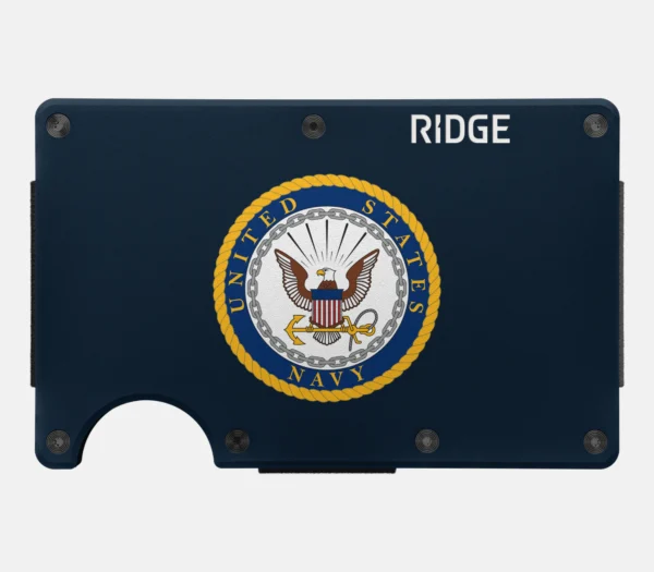 Ridge Wallet Us Navy Single Only