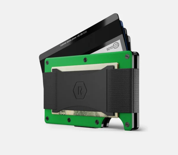 Ridge Wallet Voodoo Green – Wallet Only / Mag Safe / Cash Strap - Image 2
