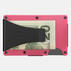 Ridge Wallet Flamingo Pink – Wallet Only / Mag Safe / Add Money Clip
