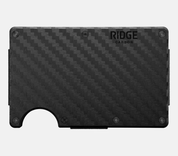 Ridge Wallet Carbon Fiber 3K – Wallet Only / Classic / Add Money Clip - Image 3