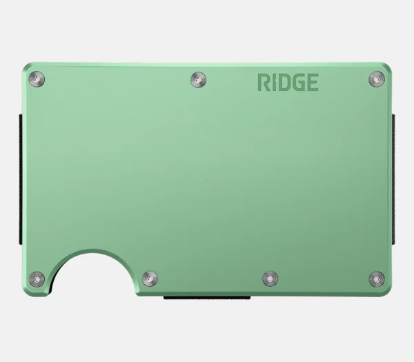 Ridge Wallet Eucalyptus – Wallet Only / Mag Safe / Cash Strap